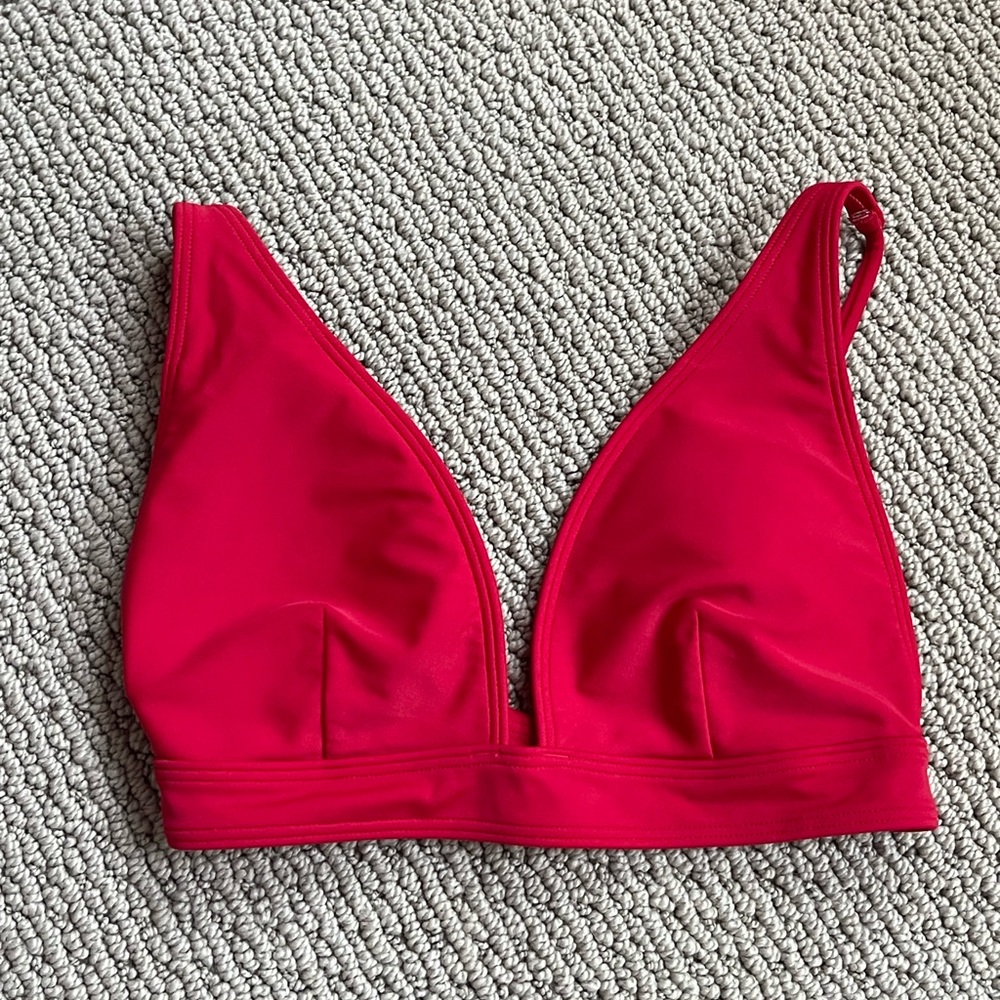 Abercrombie & Fitch High Quality Red Bikini Top & Bottom SET